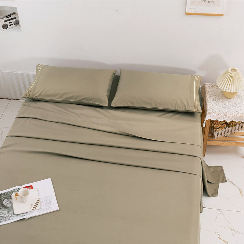 🎁2026 New Arrivals 50% OFF💥Luxury Embroidered European Bedding Set – Soft fabric & elegant design – Adds a refined touch to any bedroom – comfortable and breathable 🌙🌸
