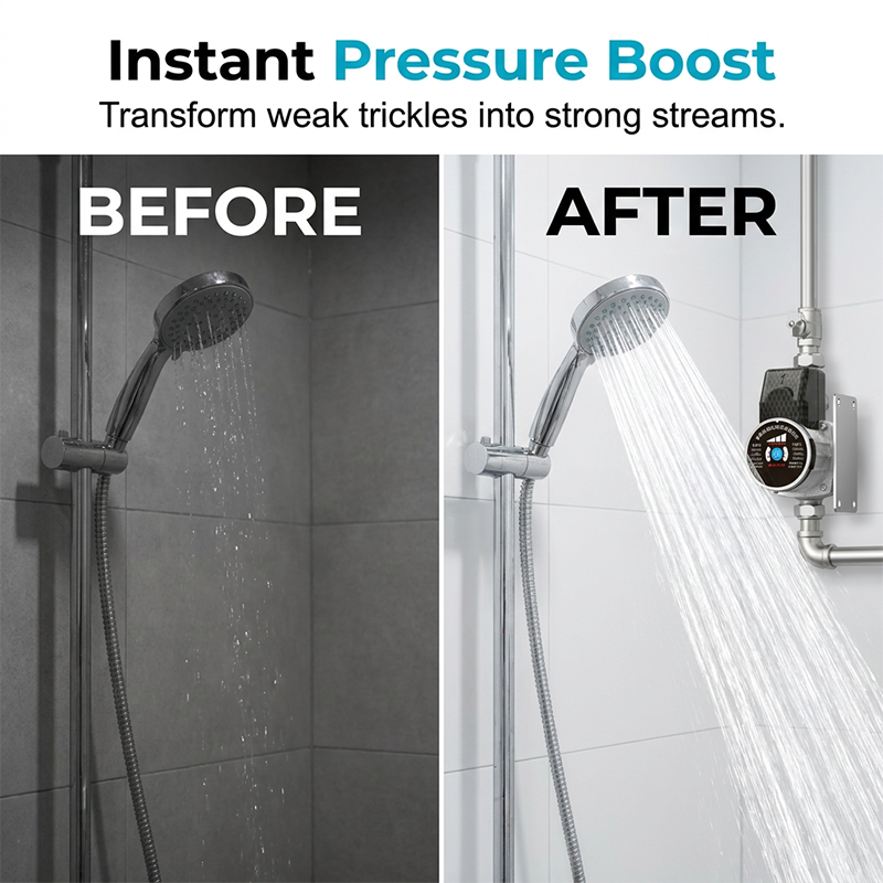 🏡Safe 24V Smart Water Booster Pump