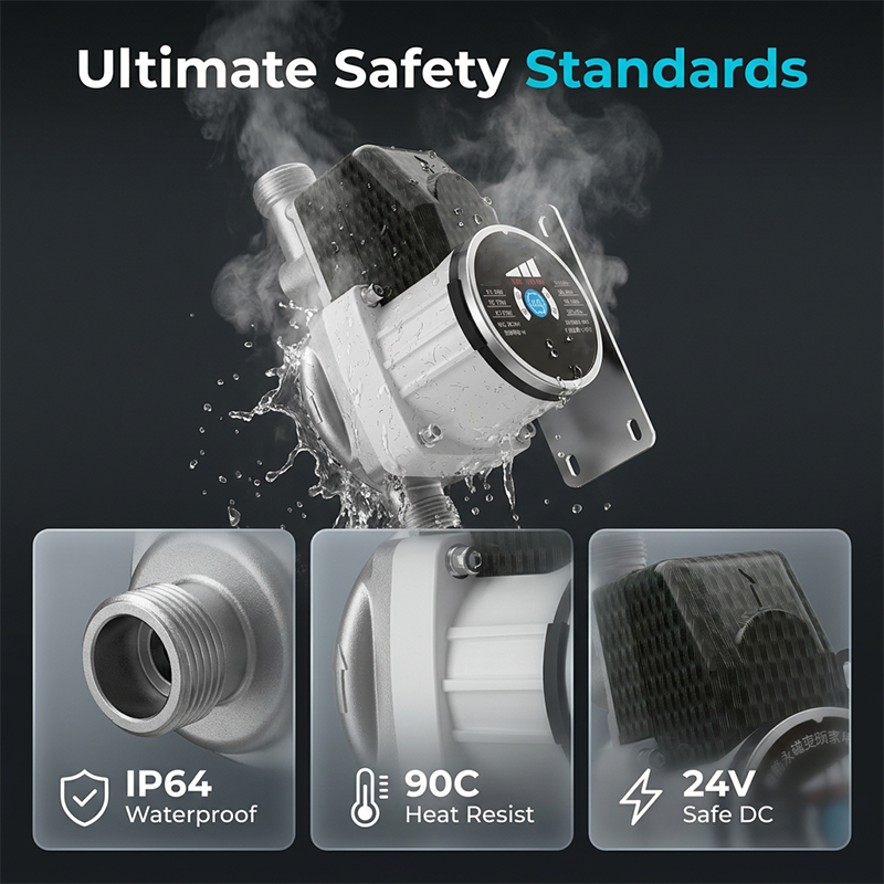 🏡Safe 24V Smart Water Booster Pump