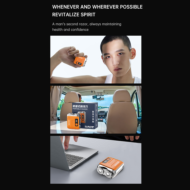 🪒 Portable Mini Electric Shaver for Men