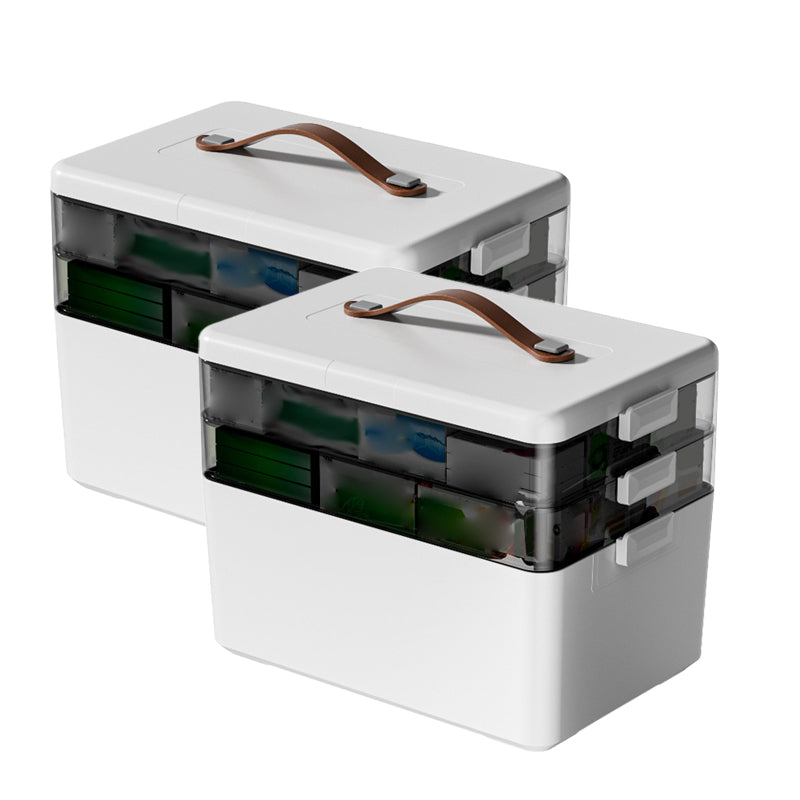 Large Capacity Multi-Layer Medicine Organizer