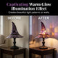 🧙‍♀Enchanting Ambiance Stained Glass Witch Lamp