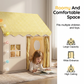 🏰 50% OFF NOW! ✨ Dream Play Tent for Kids – Fairy lights, roomy & gingham style – Perfect for imaginative indoor & outdoor play 🌟