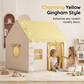 🏰 50% OFF NOW! ✨ Dream Play Tent for Kids – Fairy lights, roomy & gingham style – Perfect for imaginative indoor & outdoor play 🌟