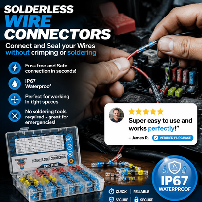 500pcs-Waterproof Solder Seal Wire Connectors Kit