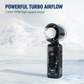 High-Speed Folding Cooling Fan with LED Light