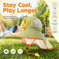 ❄️🌬️50% OFF !!!🌊Sun Protection Flap Hat with Built in Cooling Fan