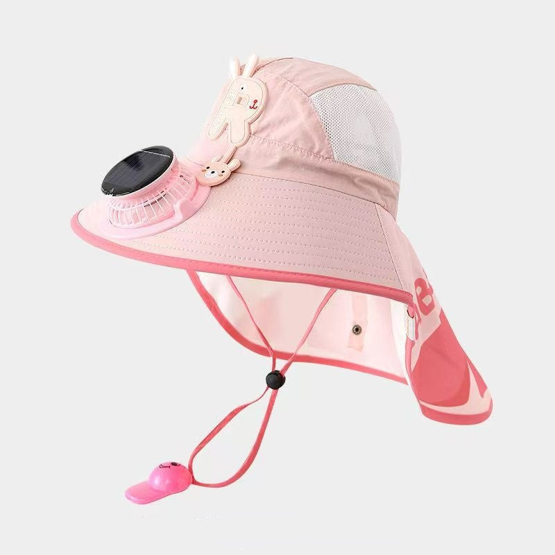 ❄️🌬️50% OFF !!!🌊Sun Protection Flap Hat with Built in Cooling Fan