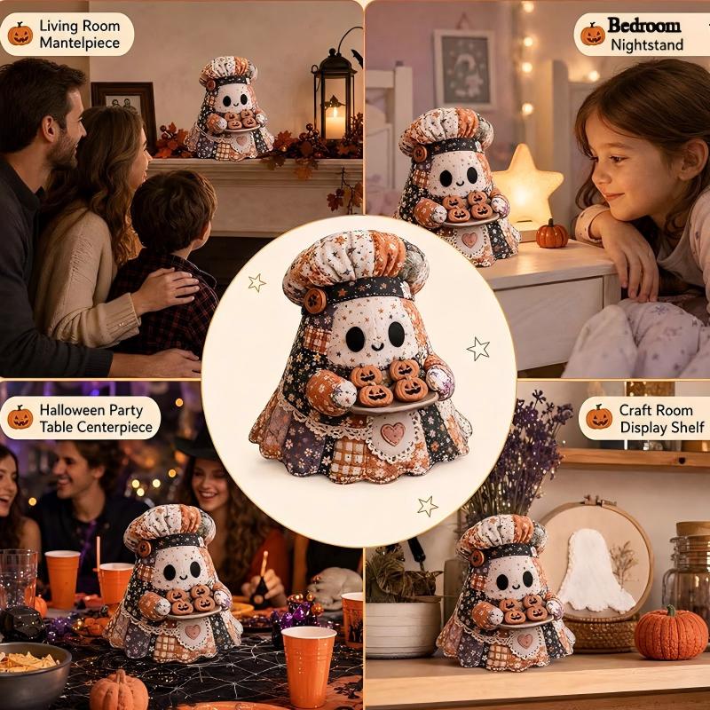 🔥LAST DAY 50% OFF🧵Little Ghost's Cozy Halloween DIY Patchwork Kit