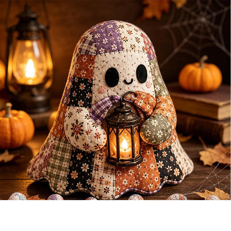 🔥LAST DAY 50% OFF🧵Little Ghost's Cozy Halloween DIY Patchwork Kit