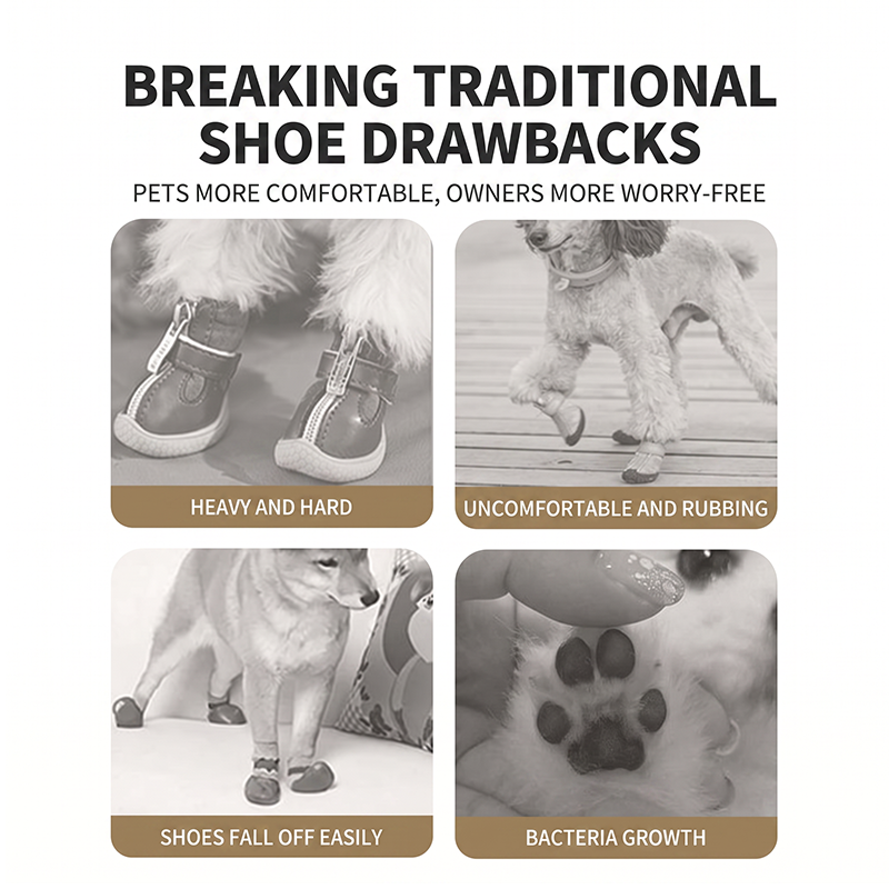 Disposable Dog Booties for Indoor and Outdoor