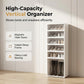 👟Foldable Installation-Free Shoe Cabinet with Clear Doors