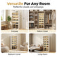👟Foldable Installation-Free Shoe Cabinet with Clear Doors