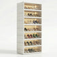 👟Foldable Installation-Free Shoe Cabinet with Clear Doors