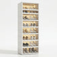 👟Foldable Installation-Free Shoe Cabinet with Clear Doors