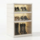 👟Foldable Installation-Free Shoe Cabinet with Clear Doors