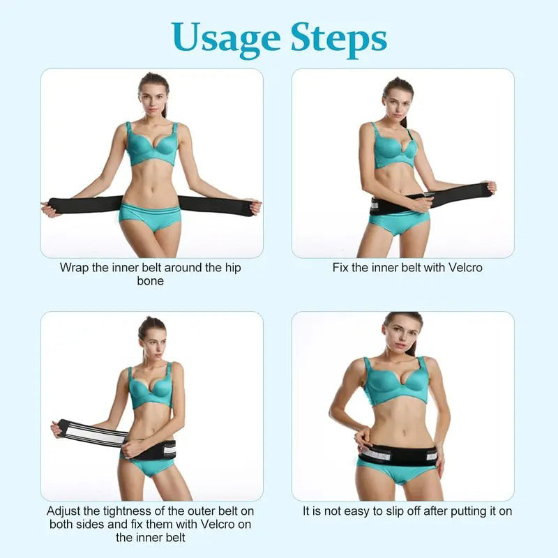 💪 LIMITED-TIME 50% OFF! ✨ SI Joint Belt for Sciatica Pain Relief – Breathable, Postpartum Support, Secure Fit 🩹