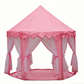 🏰Children's Hexagonal Castle Tent with Mesh Curtains