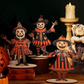 Vintage Halloween Wooden Wall Hanging Set