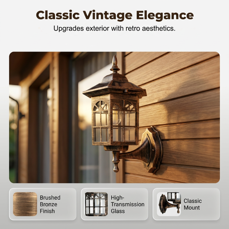 Motion Sensor Solar Wall Light