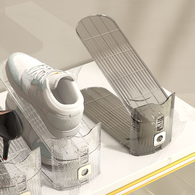 👟Adjustable Double-Decker Shoe Slots Organizer