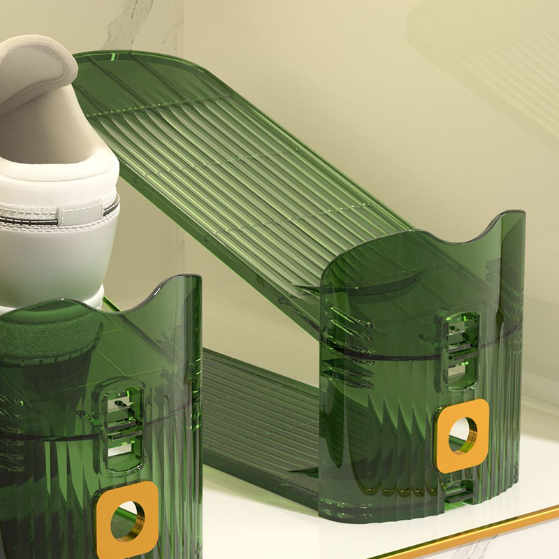 👟Adjustable Double-Decker Shoe Slots Organizer