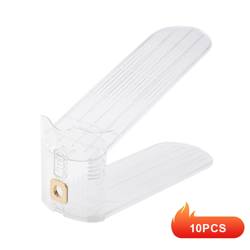 👟Adjustable Double-Decker Shoe Slots Organizer