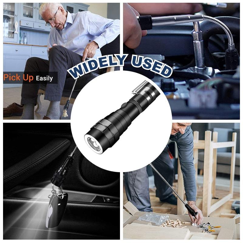 ⏳Limited-time 50% off⏰Multifunctional Magnetic Telescopic Flashlight↩️🔦