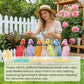 🐦12PCS Artificial Feathered Birds with Clips