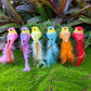 🐦12PCS Artificial Feathered Birds with Clips