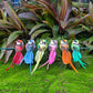 🐦12PCS Artificial Feathered Birds with Clips
