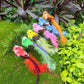 🐦12PCS Artificial Feathered Birds with Clips