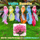 🐦12PCS Artificial Feathered Birds with Clips