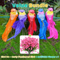 🐦12PCS Artificial Feathered Birds with Clips