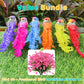 🐦12PCS Artificial Feathered Birds with Clips