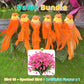 🐦12PCS Artificial Feathered Birds with Clips