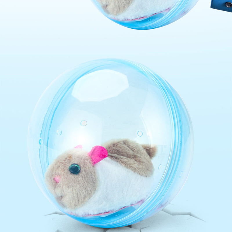 🐹 Electric Plush Hamster Rolling Ball Toy – Crafted from child-safe, soft plush materials with no sharp edges. Built to withstand bumps & tumbles, and easy to wipe clean after messy play 🧼