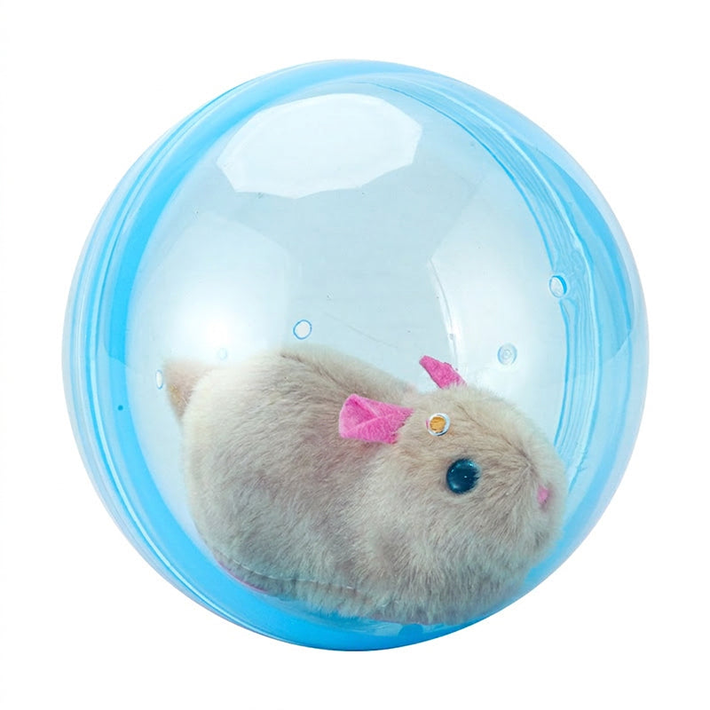 🐹 Electric Plush Hamster Rolling Ball Toy – Crafted from child-safe, soft plush materials with no sharp edges. Built to withstand bumps & tumbles, and easy to wipe clean after messy play 🧼