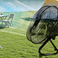 Solar Powered Rechargeable Floor Fan
