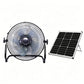 Solar Powered Rechargeable Floor Fan
