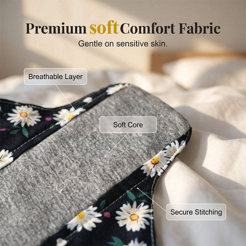 🔥New Hot Sales - Just 💥50% OFF | Reusable Period Pads for Women – Soft Washable Leakproof Panty Liners for Everyday Comfort