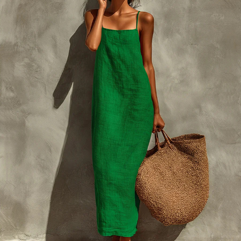 👗 LIMITED-TIME 50% OFF! ✨ Women's Casual Solid Color Slip Dress