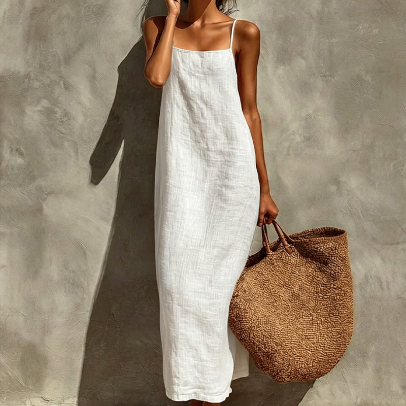👗 LIMITED-TIME 50% OFF! ✨ Women's Casual Solid Color Slip Dress