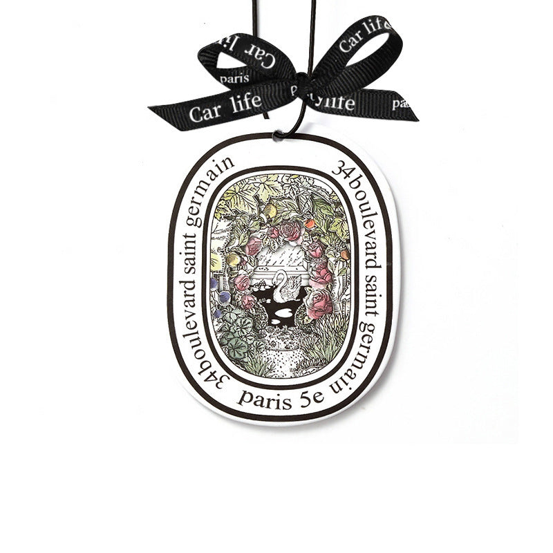 Hanging Car Air Freshener Scent Card