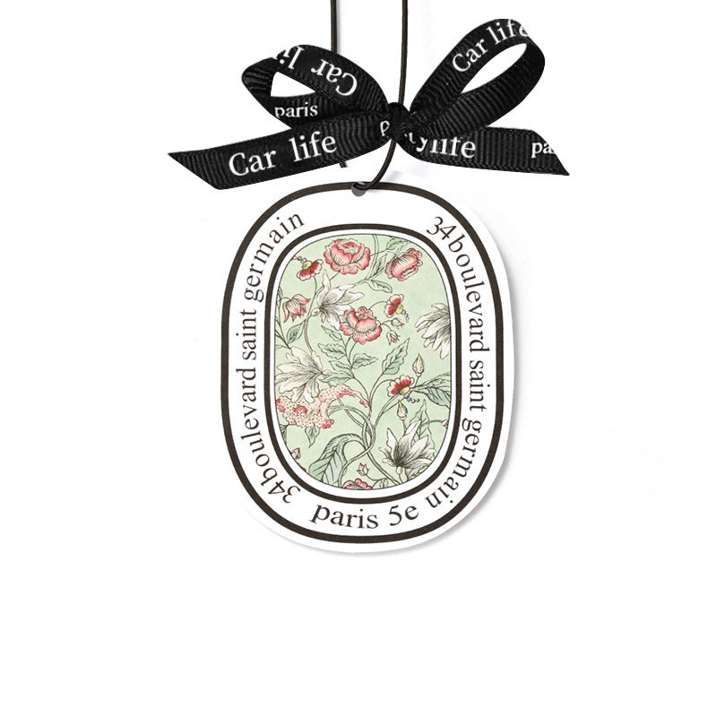 Hanging Car Air Freshener Scent Card