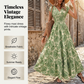 🏖️ Versatile Floral Maxi Dress — Perfect for Holidays, Weddings & Summer Days