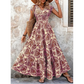 🏖️ Versatile Floral Maxi Dress — Perfect for Holidays, Weddings & Summer Days