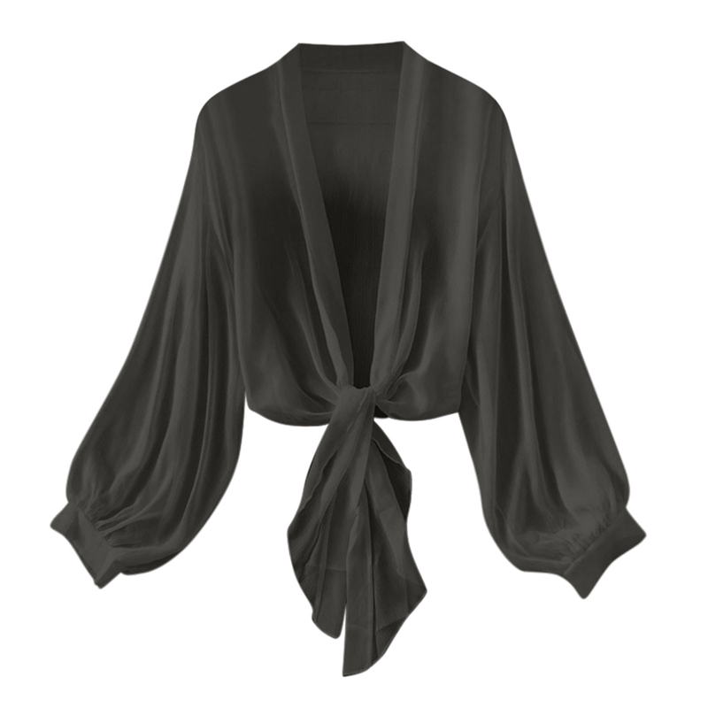 🏖️ Lightweight Summer Cover-Up Cardigan — Open Front Chiffon Top for Holiday, Travel & Everyday
