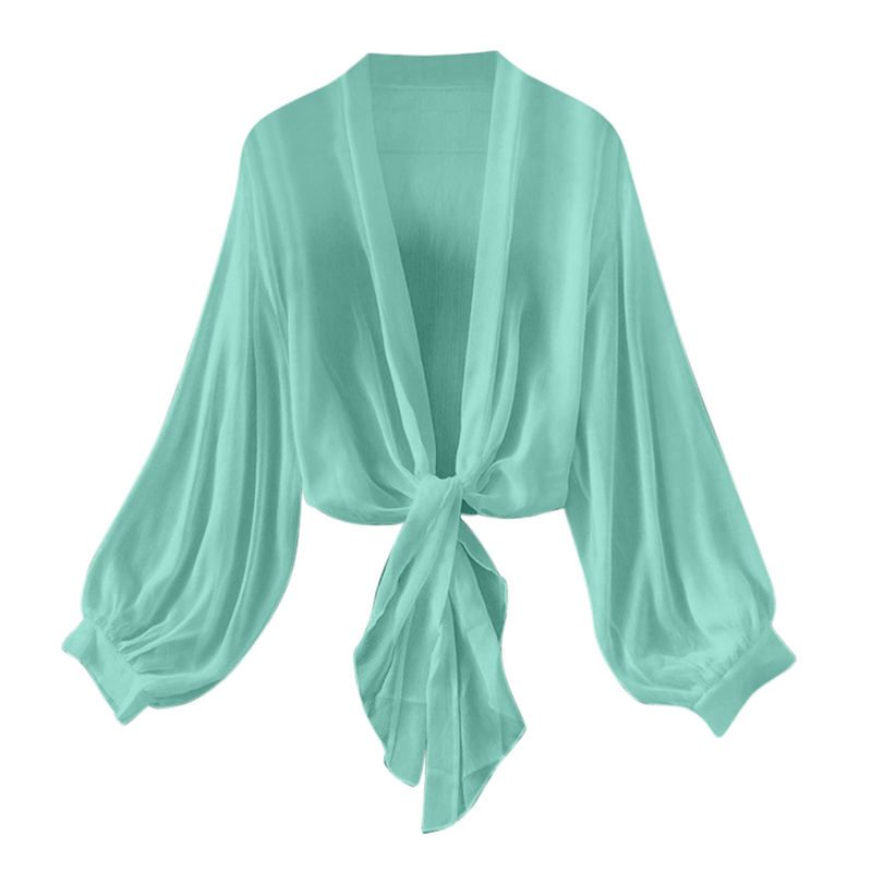 🏖️ Lightweight Summer Cover-Up Cardigan — Open Front Chiffon Top for Holiday, Travel & Everyday