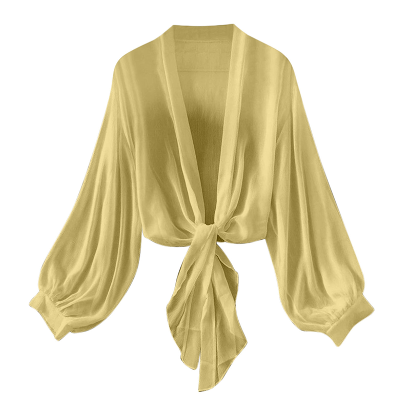 🏖️ Lightweight Summer Cover-Up Cardigan — Open Front Chiffon Top for Holiday, Travel & Everyday